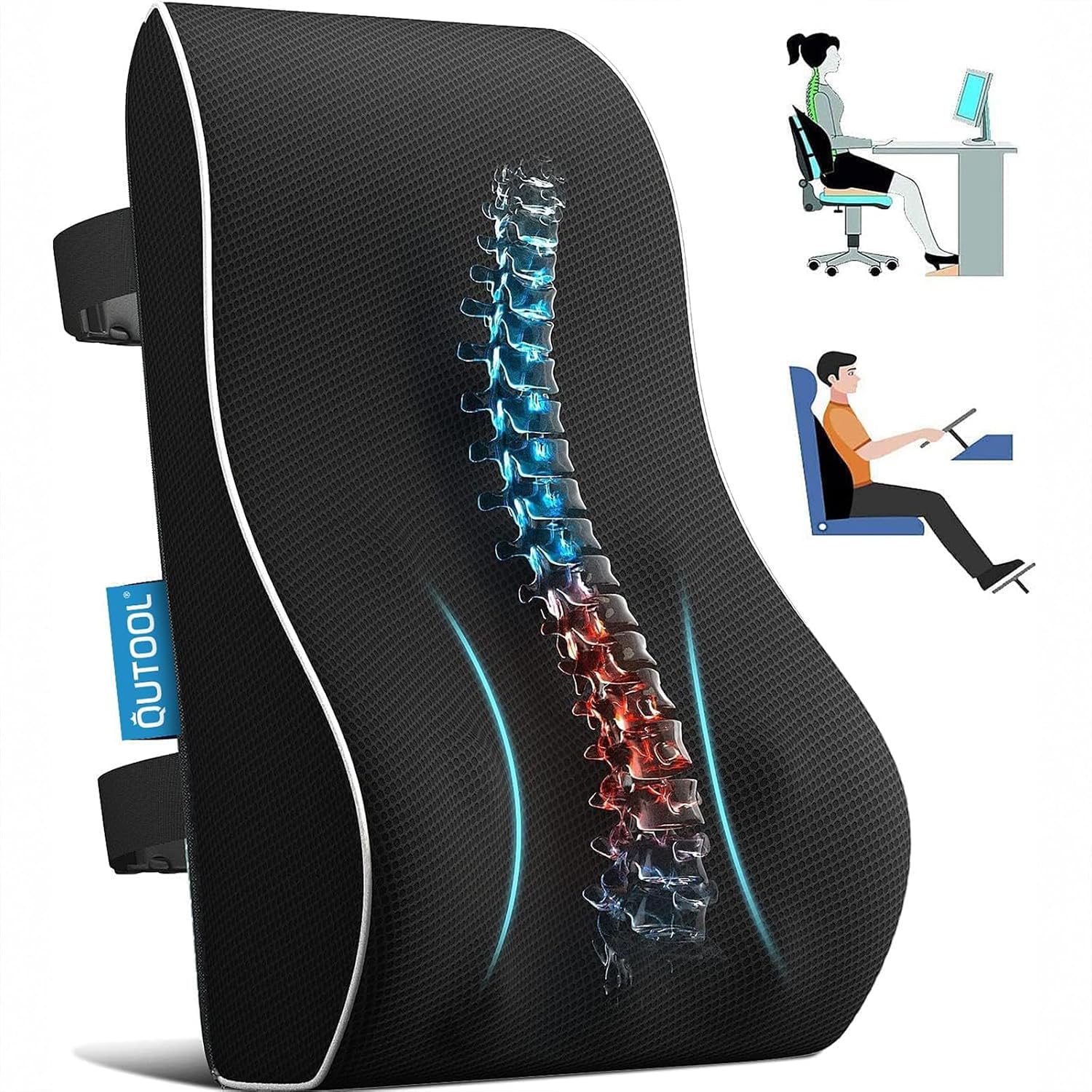Ergonomic Lumbar Support Pillow